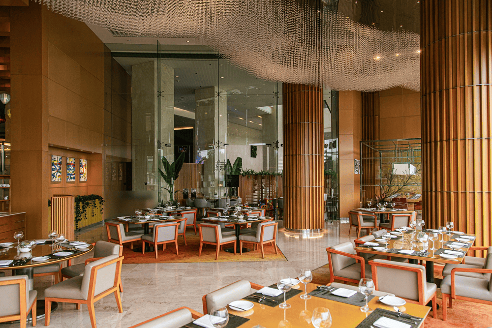 JW Cafe is located within the luxurious 5-star JW Marriott Hotel in Hanoi (Source: JW Café - JW Marriott Hotel Hanoi)